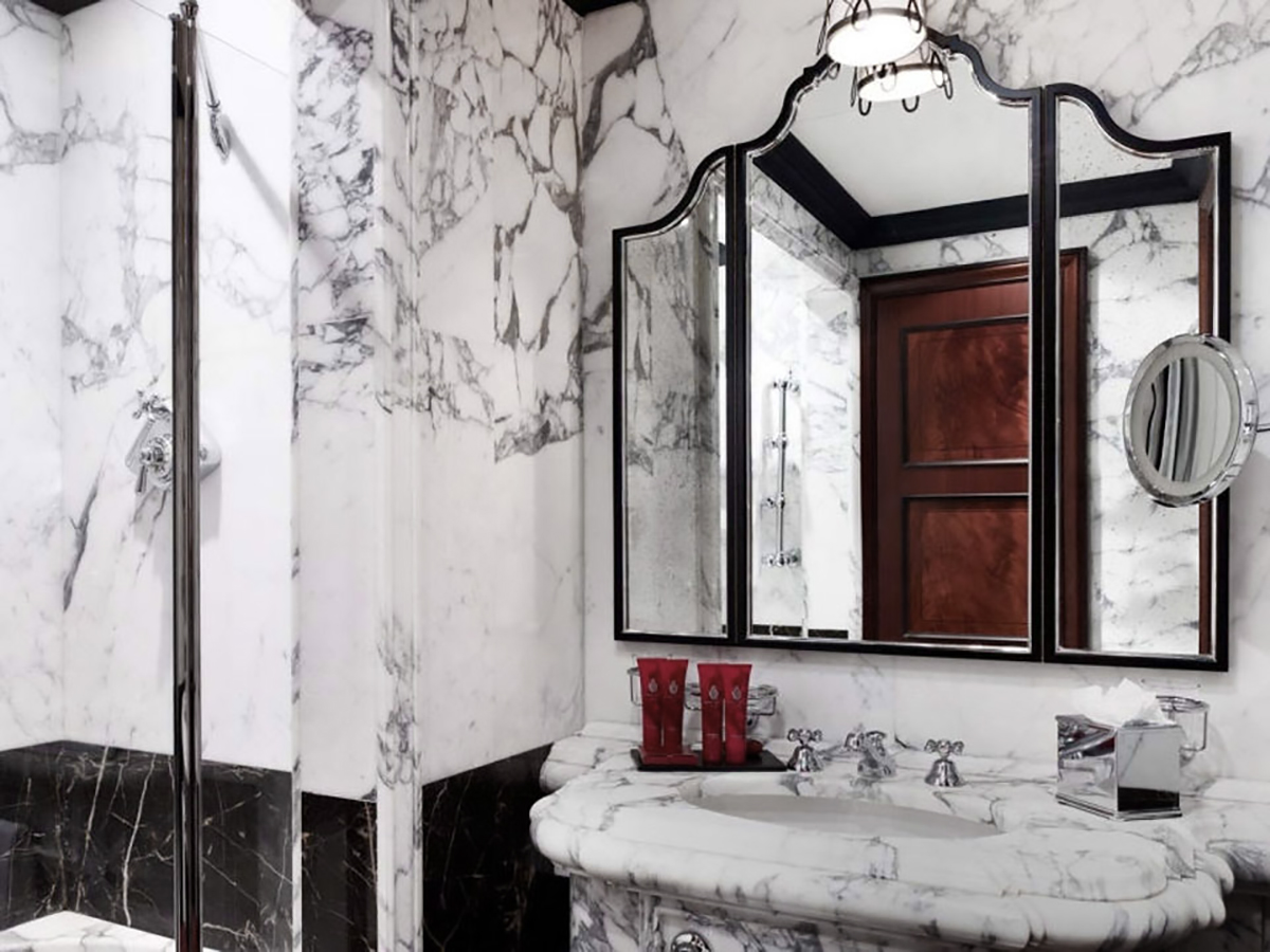 Hotel Danieli, Venice - Marble Bathrooms, Marble Sink
